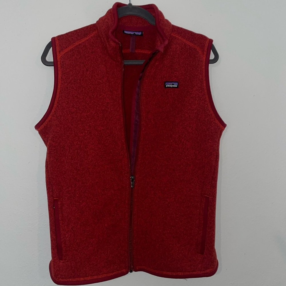 Women’s Large Patagonia Vest Red